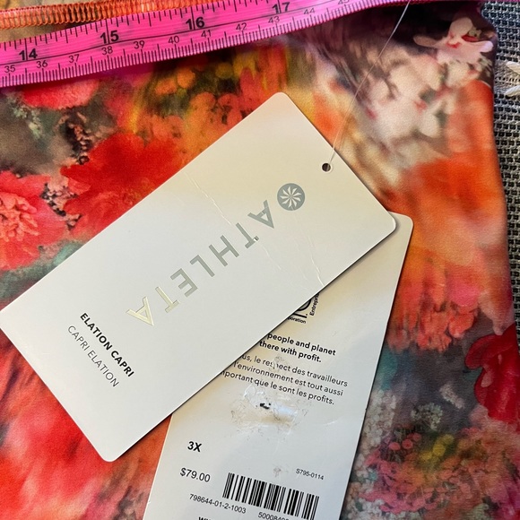 NWT Athelta 3X Capri Yoga Pant - Picture 2 of 6